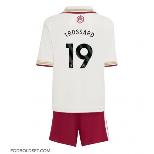 Arsenal Leandro Trossard #19 Tredje trøje Børn 2025-26 Kortærmet (+ Korte bukser)